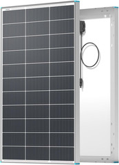 100 Watt Solar Panel N-Type 16BB, 12V 100W Solar Panel 25% High-Efficiency, N-Ty