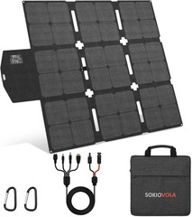120W Solar Panel with MC-4 Connector Solar Panel for Power Station