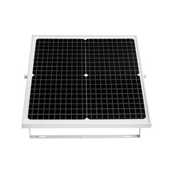 30W 12V Monocrystalline Solar Trickle Charger with Adjustable Mount & MPPT