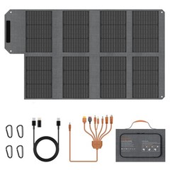 80W Solar Panel USB portable camping solar charger for Jackery EXPLORER 300 500