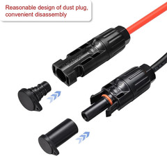 Solar Panel Connector Cap Weather Resistant Dust Male and Female Cap for Solar P