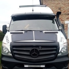 Mercedes-Benz Sprinter 2nd Gen(2006-2018) Lensun 80W Hood/Bonnet Solar Panel F4