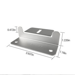 Open Box Renogy Solar Panel Mounts Z Brackets One Set for Mounting Solar RVs