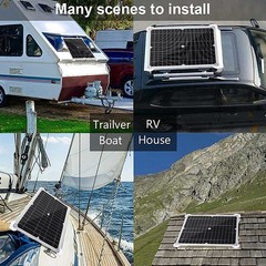 Solar Panel Charger Set, 10 in 1 USB Cable Fast Charging for Cell Phone