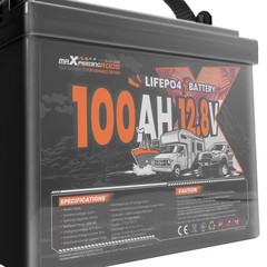 100Ah 12V Lithium Battery for Boat Off Grid Solar, Low Temp Protection