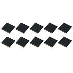 Mini Solar Cell Panel 2V 110mA 0.22W 44mm x 44mm 10pcs