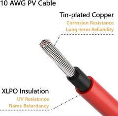 10 AWG Solar Parallel Connector – Waterproof, 40A, Long-Term Reliability