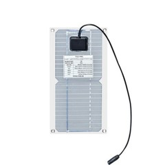 Panneau solaire 5W 6V 800MA Semi Flexible cellule USB chargeur de sortie avec