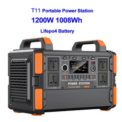 Portable Power Station 3000W 2400W 1200W Lifepo4 Battery Solar Generator UPS Bat
