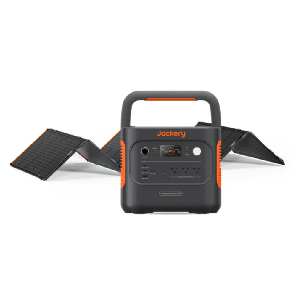 Jackery Explorer 2000 v2 Power Station + Qty 1 SolarSaga 200W Panel