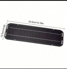 1 Pack Solar Panel Trickle Charger Kit 12V 30W Vehicle Battery Maintainer For RV