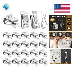 Dunzy 100pc Solar Wire Clips 0.2-0.3 Inch