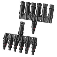 PAEKQ 6 to 1 T Branch Connector Solar Panel Connectors Cable Splitter Coupler…