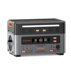 Portable Power Station 3600W 2016Wh PowerMax3600PE OSCAL Solar Generator LiFePO4