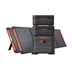 Jackery Explorer 2000 Plus Solar Generator Kit 6kWh with 2 SolarSaga 200W Solar