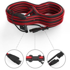 25Feet SAE to SAE Extension Cable Quick Disconnect Connector 16AWG,for Automo…