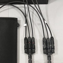 Solar Panel Connectors T Branch Connectors Adapter for Parallel Connection