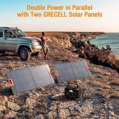Durable 20V Monocrystalline Portable Solar Charger – Perfect for RV and Van Life