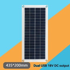 10W Solar Panel 18V Solar Cell Controller Solar Plate Kit for Phone RV Car1257
