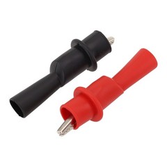 For Electrical Test For Alligator Clips Red and Black for Multimeter Connection