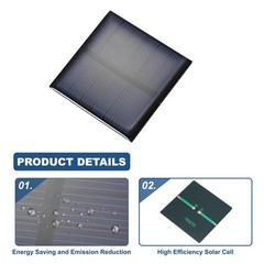 3PCS 3V 0.63W 0.21A Mini Solar Panels for Solar Power Small Solar Cells