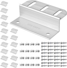 Z Brackets Solar Panel Mounting Kit (16 Pack) – Heavy Duty Corrosion-Resistant A