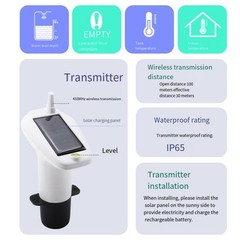 For Irrigation Systems Solar Charging Gauge Backlight Function Buzzer Control