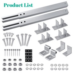Solar Panel Mounting Brackets Kit Ground Mount Bracket Roof Surface Adjustable