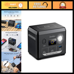 100W Portable Power Station – 96Wh Generator, 30000mAh Battery, USB C Fast Charg