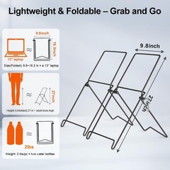 Portable Solar Panel Tilt Stand for Foldable Panels, Stainless Steel | Quick …
