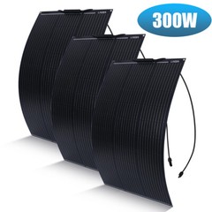 400W 12V Solar Panel Mono 18BB Battery Charge RV PV Home Off-Grid Battery Power