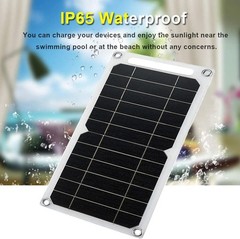 Ultra-Light 5V 6W Solar Panel Charger – Ultimate Solution for Camping and Hiking