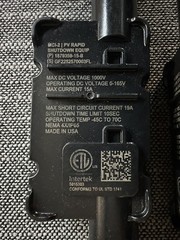 LOT OF 7- Tesla Mid Circuit Interrupter MCI-2 PV Rapid Shutdown 1879359-15-B