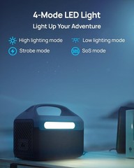192Wh Portable Power Station with 2 AC Outlets – Perfect for Outdoor Adventures
