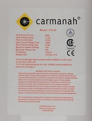 Carmanah 95 Watt Solar Panel CTI-95 -Tested- Discounted 25%!
