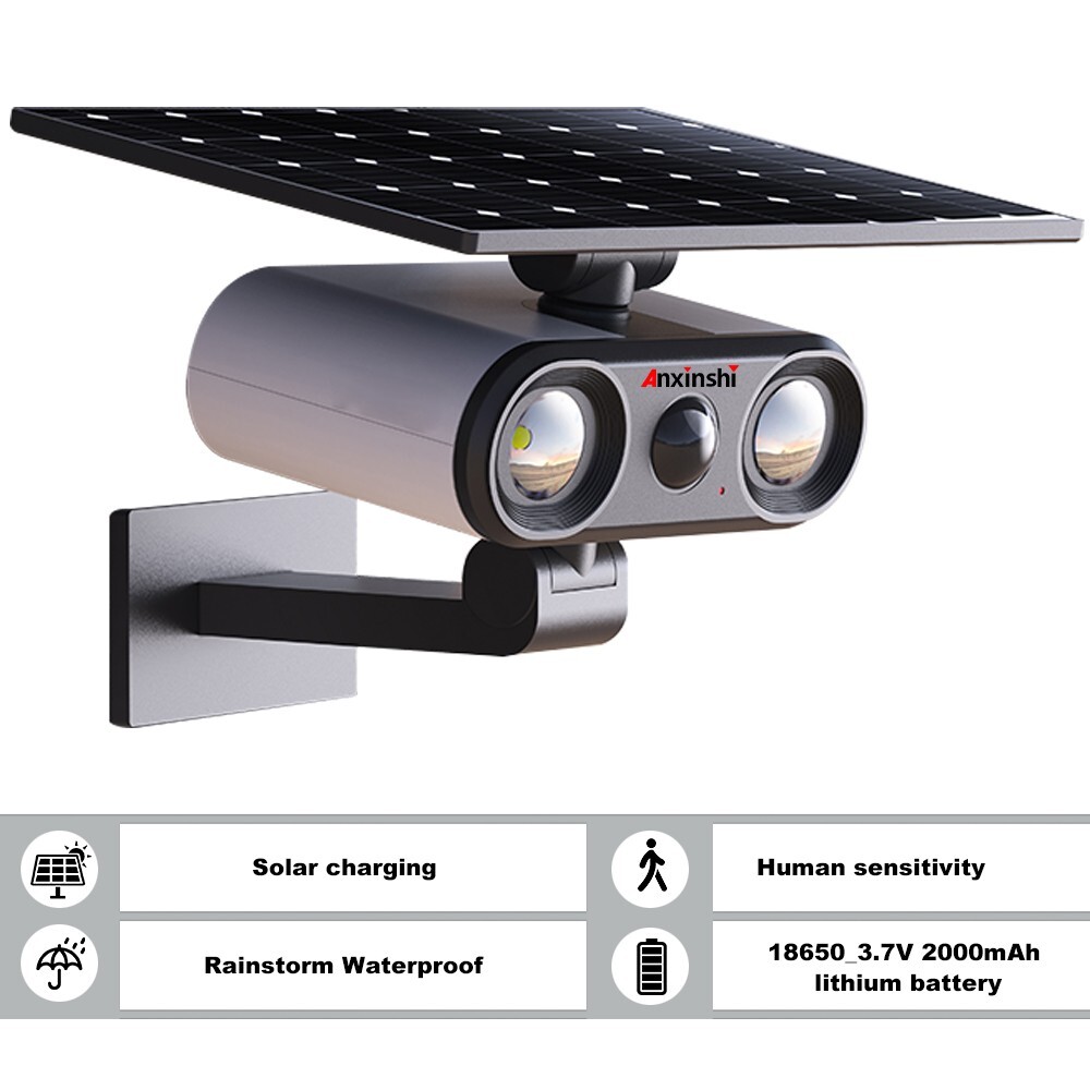 Solar Garden Light, with Induction Triggered Lighting Rainstorm Waterproof