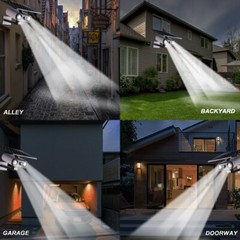 Solar Garden Light, with Induction Triggered Lighting Rainstorm Waterproof