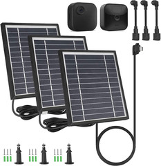 3 Pack Solar Panel Compatible with Blink Outdoor 4 (4Th Gen)/Blink Outdoor (3Rd