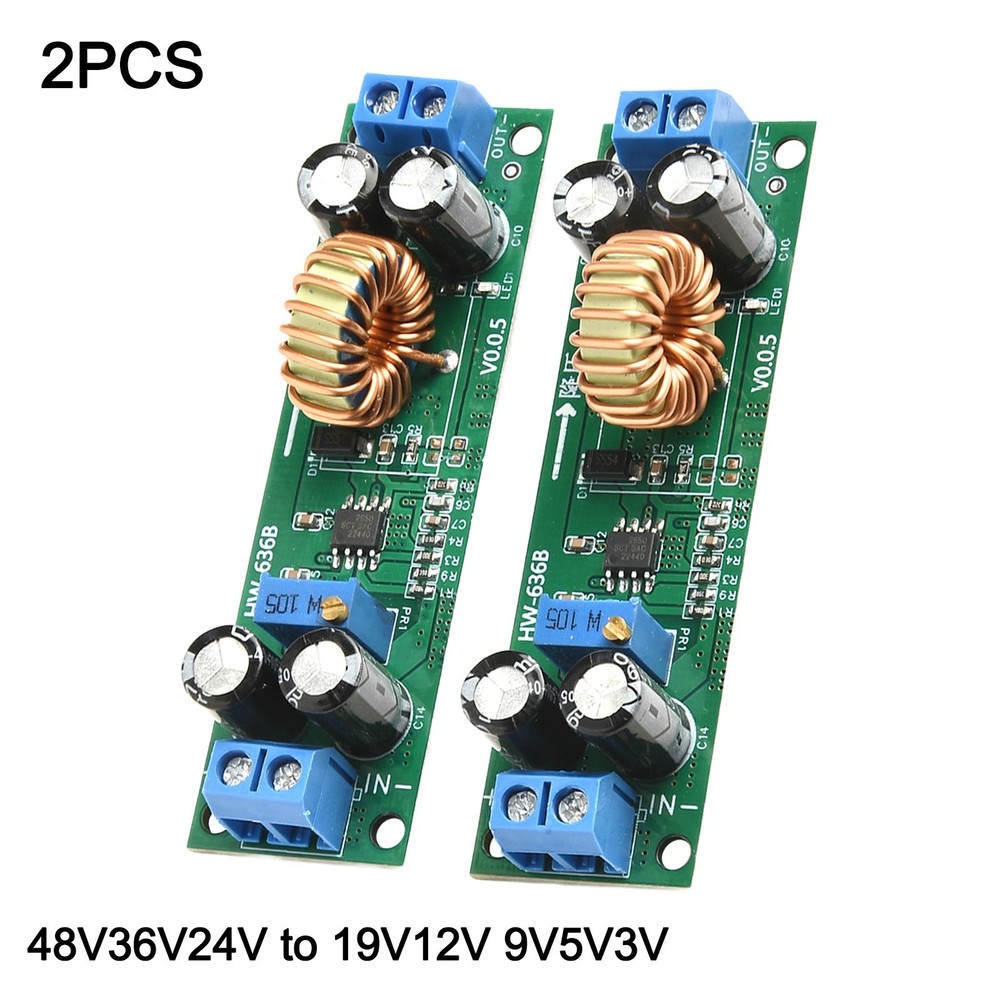 Adjustable 10A Step Down Power Supply Module Efficient Conversion Rate