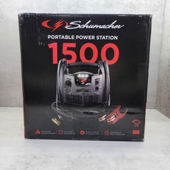 Schumacher Electric 1500A Car Battery Jump Starter & 150-PSI Compressor (SJ1427)