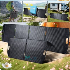 400W Lightweight Portable Solar Suitcase Foldable Solar Panel Outdoor Camping