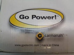 NEW GO POWER! CARMANAH SUNFILM SOLAR BATTERY CHARGER GP-SF-15 R31