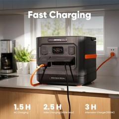 Jackery Explorer 1500 Ultra Portable Power Station 1536Wh 800W Solar Input