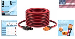 10AWG Solar to XT60i Adapter Cable – High Quality & Low Loss