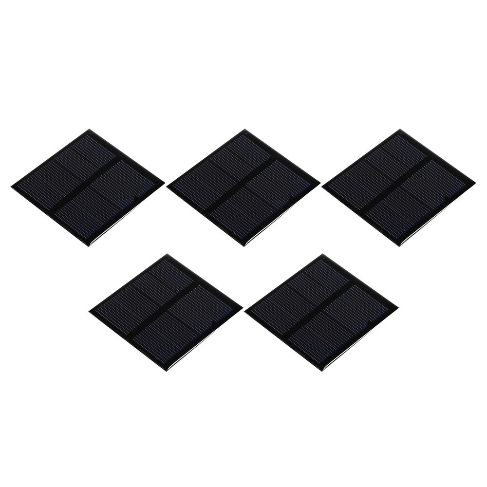Mini Solar Cell Panel 2V 150mA 0.3W 60mm x 60mm 5pcs