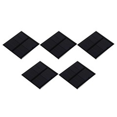 Mini Solar Cell Panel 2V 150mA 0.3W 60mm x 60mm 5pcs