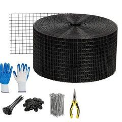 🔝6inx50/100/120 FT 1/2″PVC Coated Solar Panel Bird Guard,Critter Guard Wire Mes