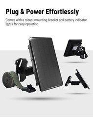5V/12V Trail Camera Solar Panel – 4W Solar Panel Battery w/ 4400mAh Li-ion Ba…