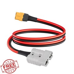 ELFCULB 10AWG 2FT SB50 to XT60 Cable
