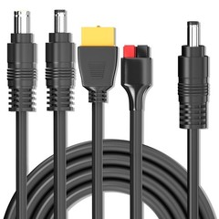 4-in-1 Solar Connector Extension Cable Solar Adapter to Connector XT60 Charger